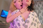 Licking Julia