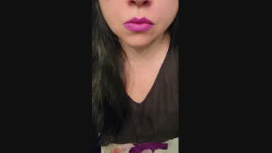 lips and tongue