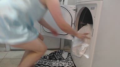 Slut Gets Stuck