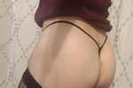 Black thongs mix
