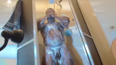 bath, soap end cumshot