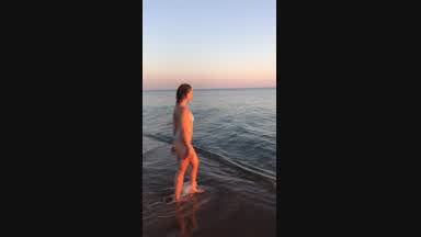 Aphrodite in the sea