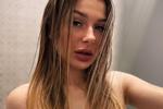 In the shower