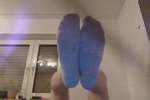 Feet in socks