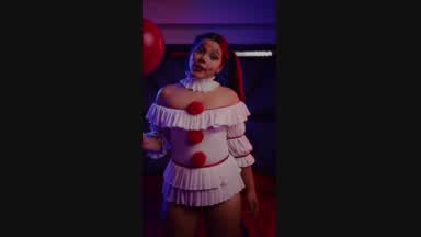Do you want a balloon? Everyone floats down here.