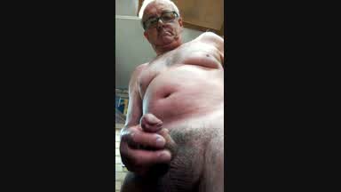 Masturbating