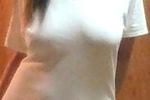 white tee