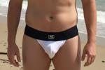 at the beach