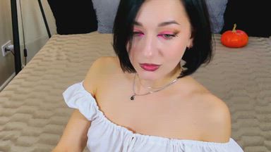 a drop of pink