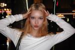 Kiss of the night in neon light