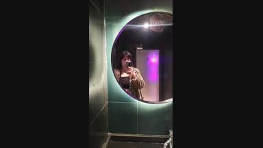 Spit on public bathroom #1