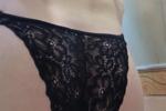 Photoshoot in women's panties