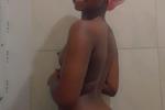 before a shower