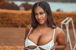 Wild ebony girl