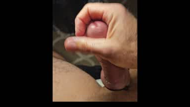 Stroking it with jizz