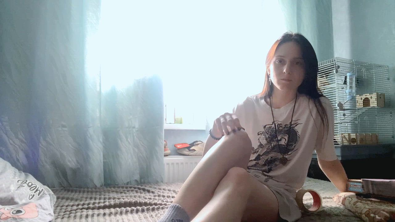 Gently touch my legs