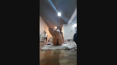 Leg dance full naked