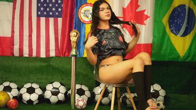 Sexy soccer girl