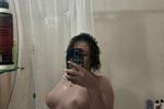 In the shower