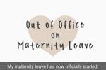 Maternity leave