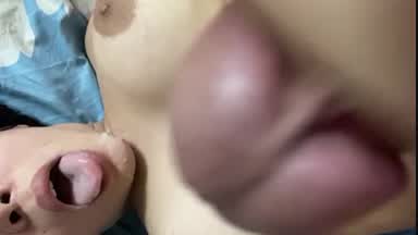 CUM TO MOUTH