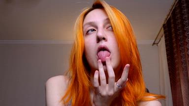 Licking my fingers