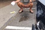 Peeing Outside