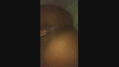 playing with my creamy pussy