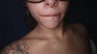 Sucking dildo