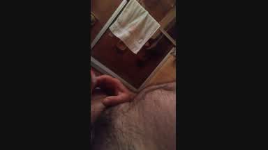 Playing with cum