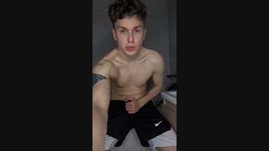 im cumming in the bathroom