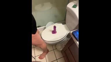 trixylicksy — BBC in bathroom milf trixlicksy creampie