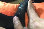 cum on feet