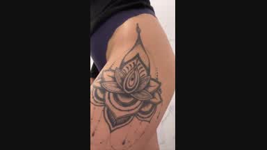 wanna touch my tattoo?