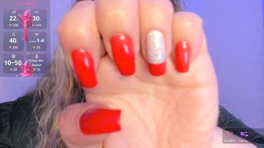 U like my nails?
