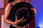 goddess with a hat