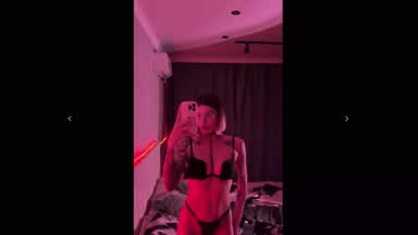 striptease in underwear