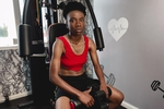 In the gym