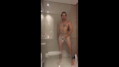 Showering