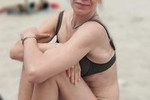 on the beach
