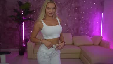 Sofy blow job tease, masturbating pussy, cumshow,