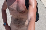 Naked outdoors