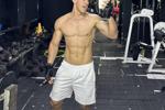 today he trained hard