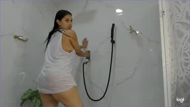 Taking a shower 💦