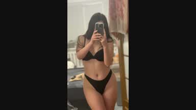 Hmm.. sexy lingerie on my hot body...