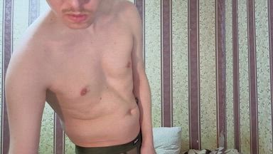 darien โ posing in mesh boxers