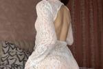 johnetta โ posing in a white see-through dress