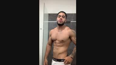 michael salens (independent model) — IN THE SHOWER