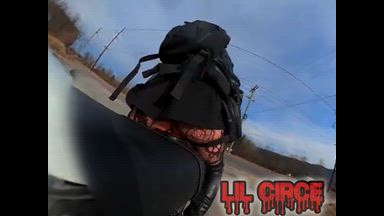 Moto Milf Riding Cock on Motorcycle