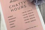 Chatty Schedule